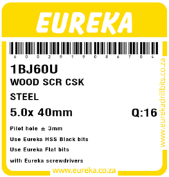 1BJ60 - Wood Screw -1BJ60_Label_T